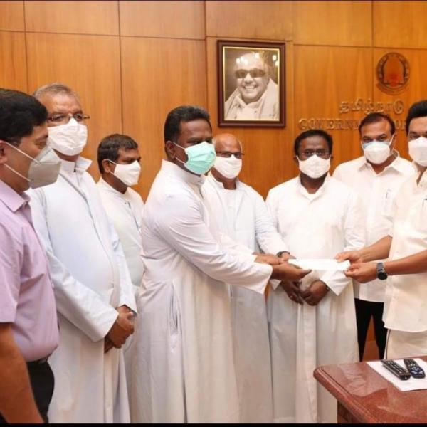 Loyola College contributes Rs 30L to CM Covid Relief Fund | JAAI India